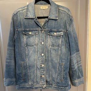 Oversized Fit Madewell Denim Jacket